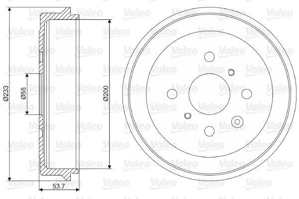 Remtrommel Valeo 237064