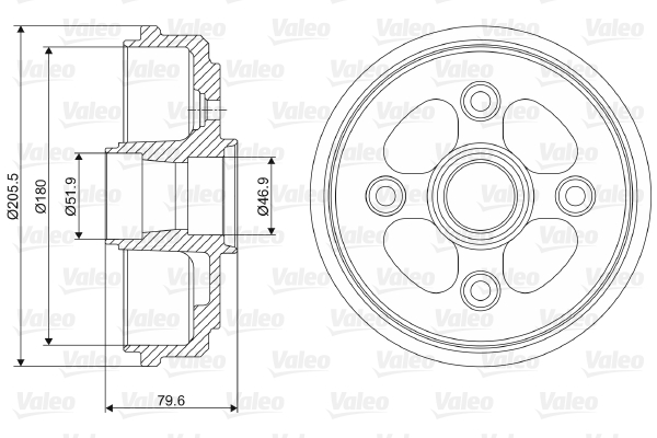 Remtrommel Valeo 237067