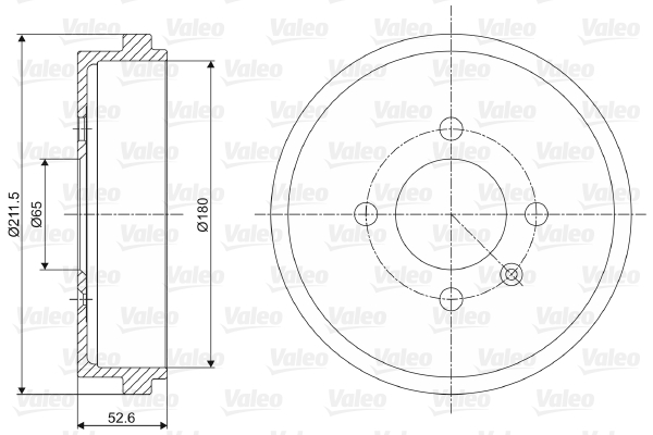 Remtrommel Valeo 237073