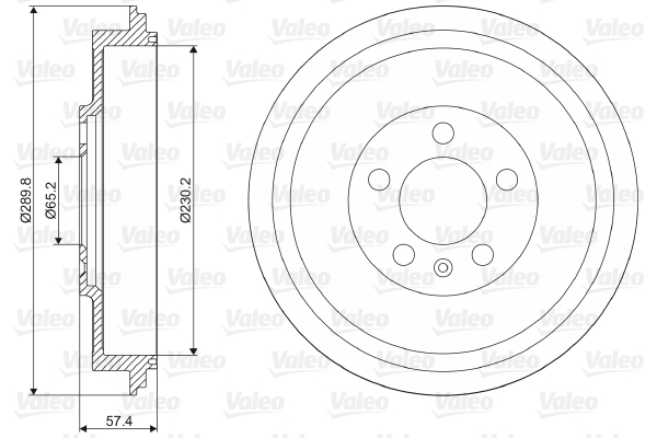 Remtrommel Valeo 237085