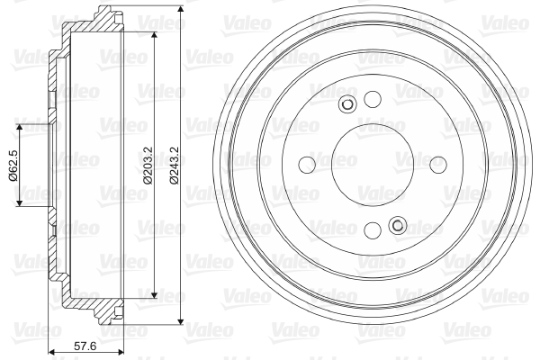 Remtrommel Valeo 237091