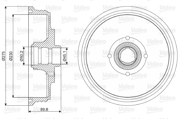 Remtrommel Valeo 237112