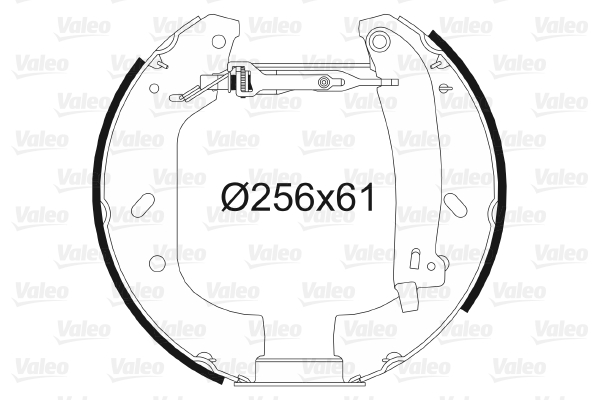 Remschoen set Valeo 554588