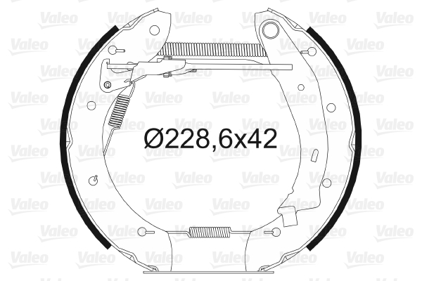 Remschoen set Valeo 554608