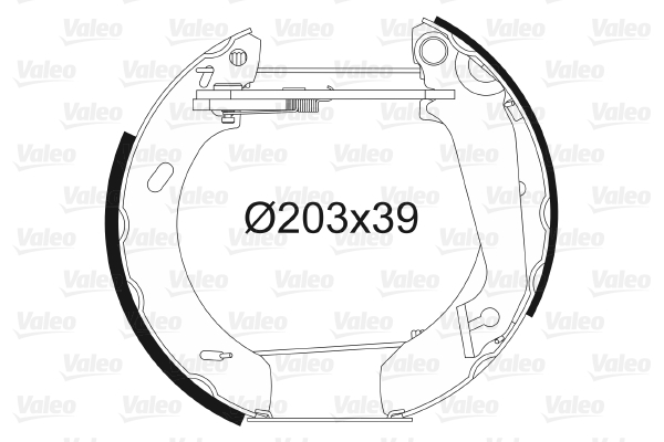 Remschoen set Valeo 554671