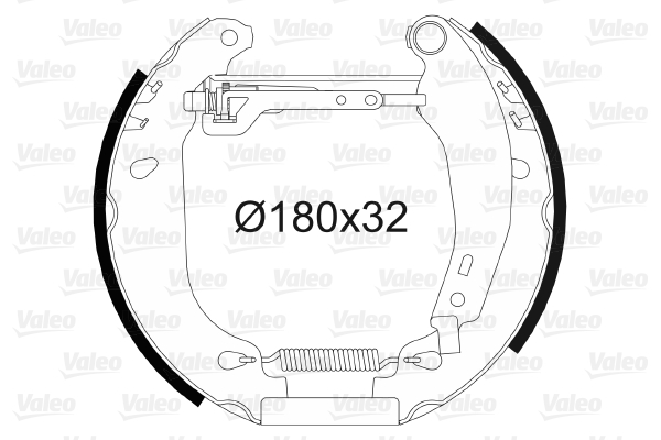 Remschoen set Valeo 554672