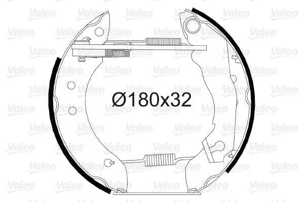 Remschoen set Valeo 554686