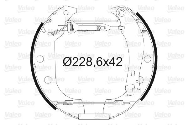 Remschoen set Valeo 554710