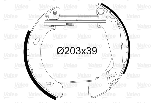 Remschoen set Valeo 554717