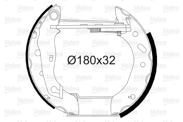 Remschoen set Valeo 554718