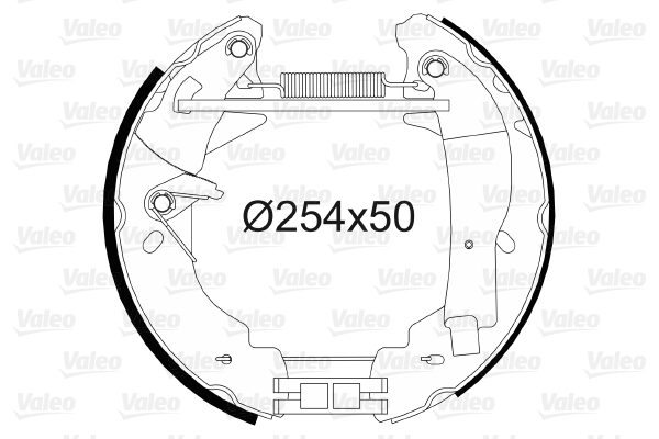 Remschoen set Valeo 554719