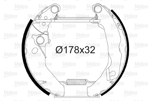 Remschoen set Valeo 554742