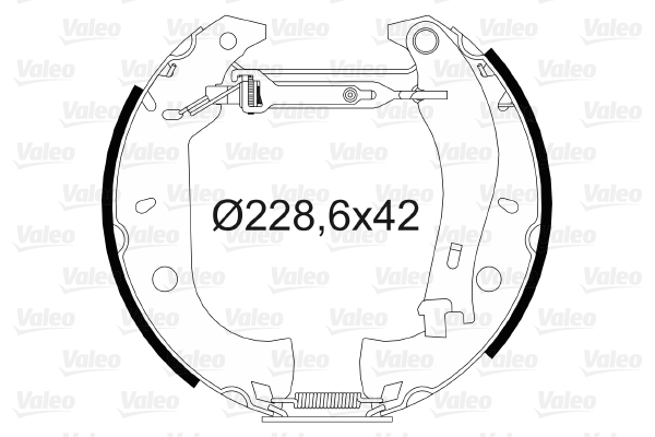 Remschoen set Valeo 554777