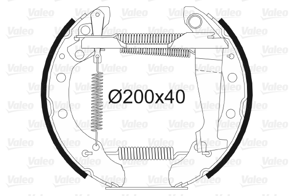 Remschoen set Valeo 554781