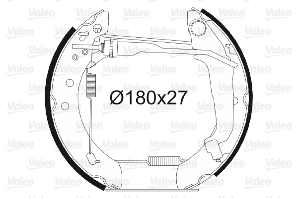 Remschoen set Valeo 554798