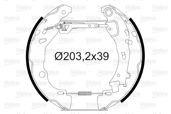 Remschoen set Valeo 554804