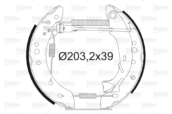 Remschoen set Valeo 554805