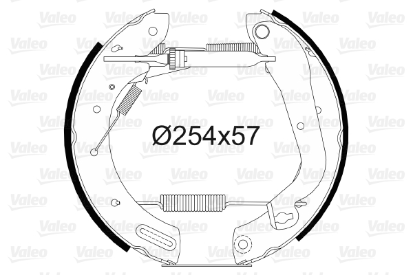 Remschoen set Valeo 554810