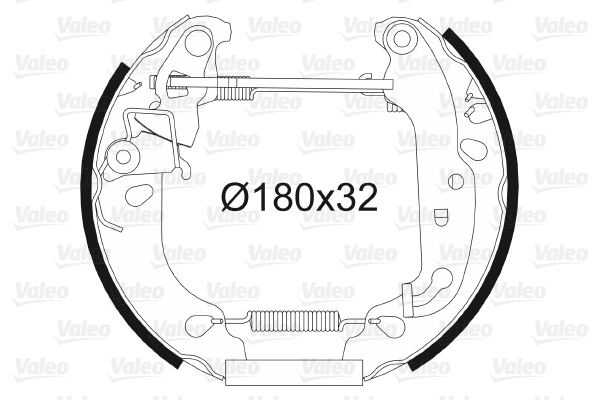 Remschoen set Valeo 554826