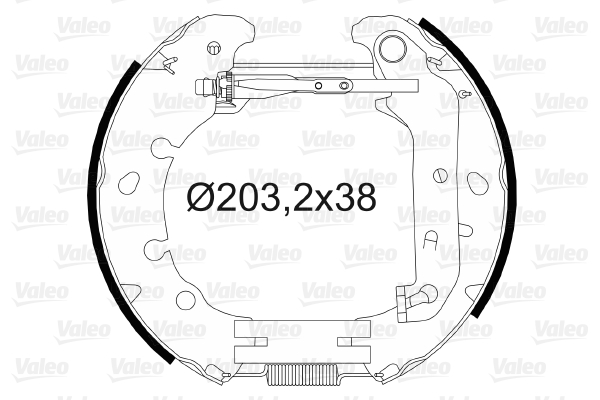 Remschoen set Valeo 554827