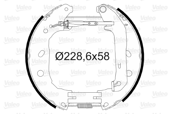 Remschoen set Valeo 554830