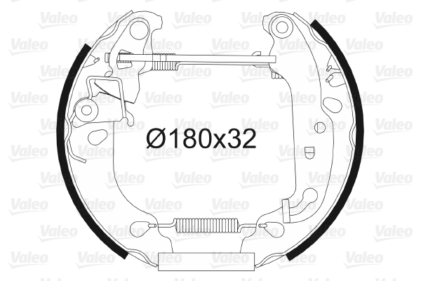 Remschoen set Valeo 554846