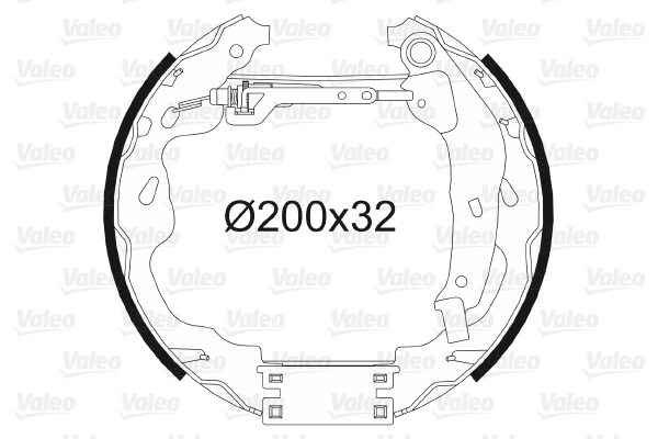 Remschoen set Valeo 554859