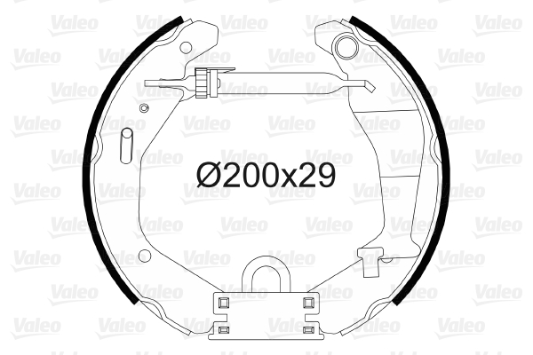 Remschoen set Valeo 554862