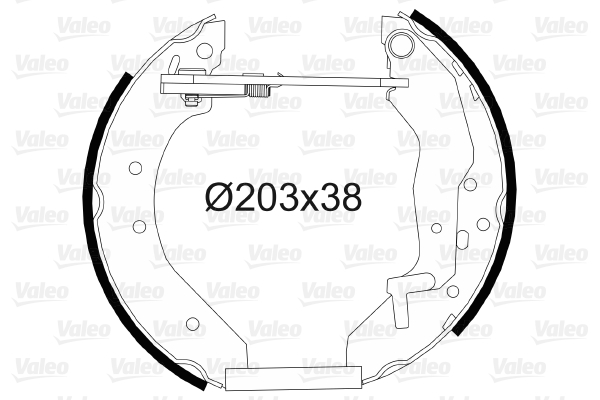 Remschoen set Valeo 554866