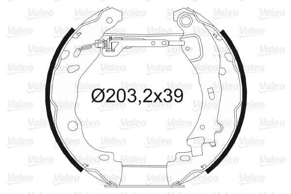 Remschoen set Valeo 554871