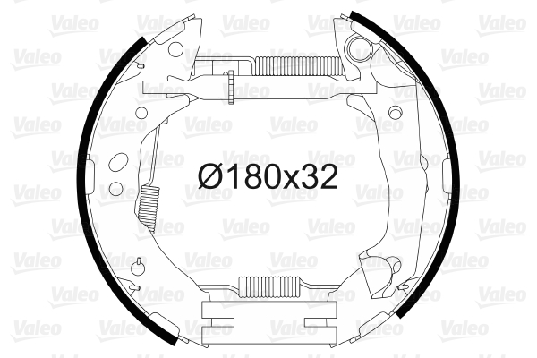 Remschoen set Valeo 554875