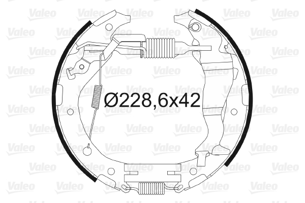 Remschoen set Valeo 554882