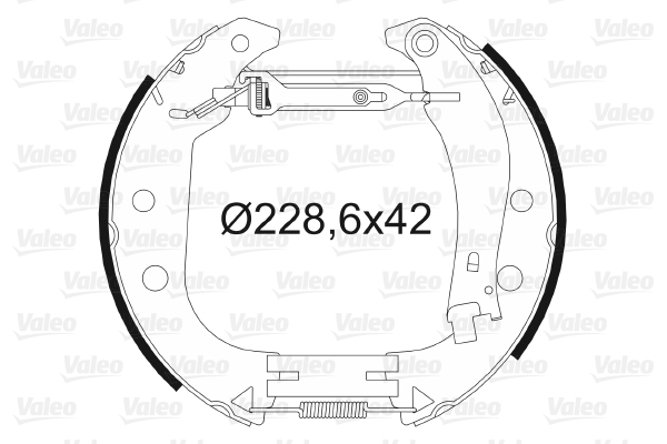 Remschoen set Valeo 554892