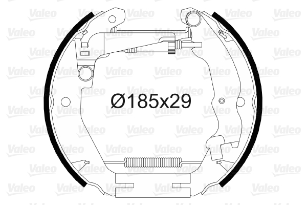 Remschoen set Valeo 554899