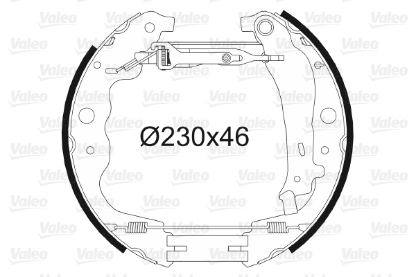 Remschoen set Valeo 554901