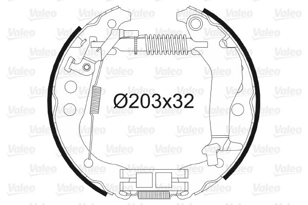 Remschoen set Valeo 554906
