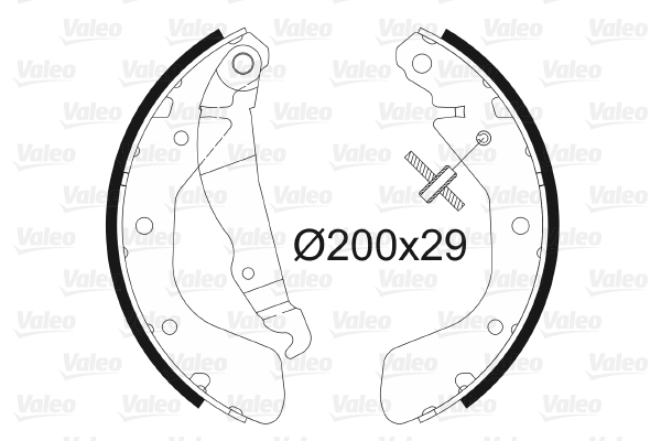 Remschoen set Valeo 562077