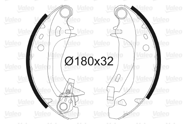 Remschoen set Valeo 562453