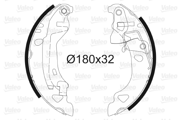 Remschoen set Valeo 562582