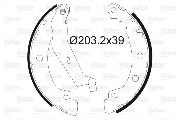 Remschoen set Valeo 562629