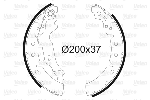 Remschoen set Valeo 562741
