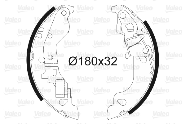 Remschoen set Valeo 562990