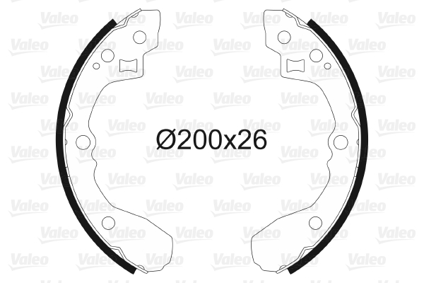 Remschoen set Valeo 564000