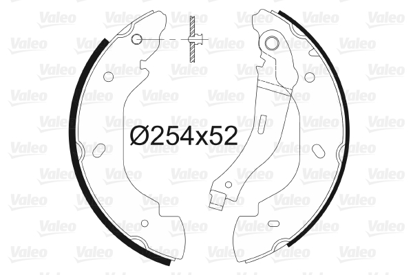 Remschoen set Valeo 564023