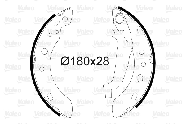 Remschoen set Valeo 564041