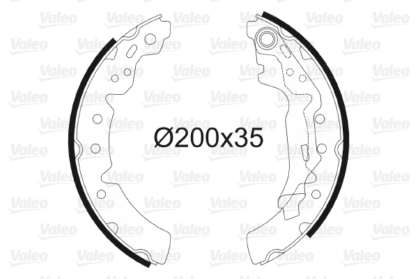 Remschoen set Valeo 564051