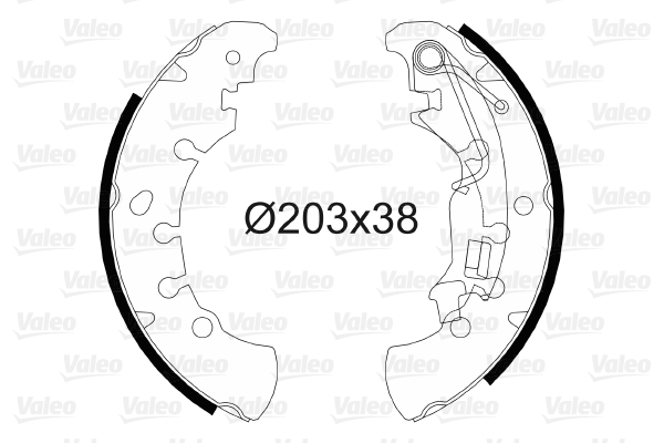 Remschoen set Valeo 564083