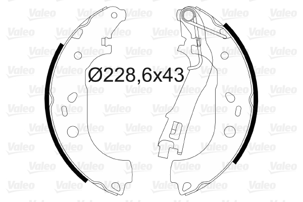 Remschoen set Valeo 564085