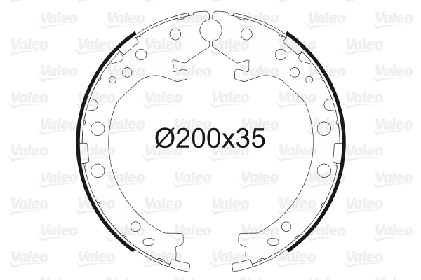 Remschoen set Valeo 564154