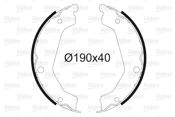 Remschoen set Valeo 564190